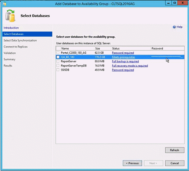 Updating Status and Password